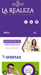 Mobile Screenshot of opticaslarealeza.com